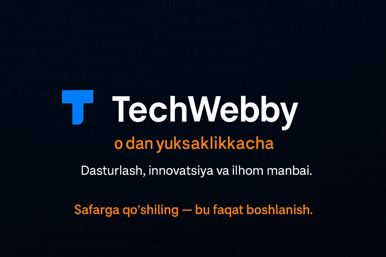 Weekend Bootcamp: 2 kunlik amaliy trening