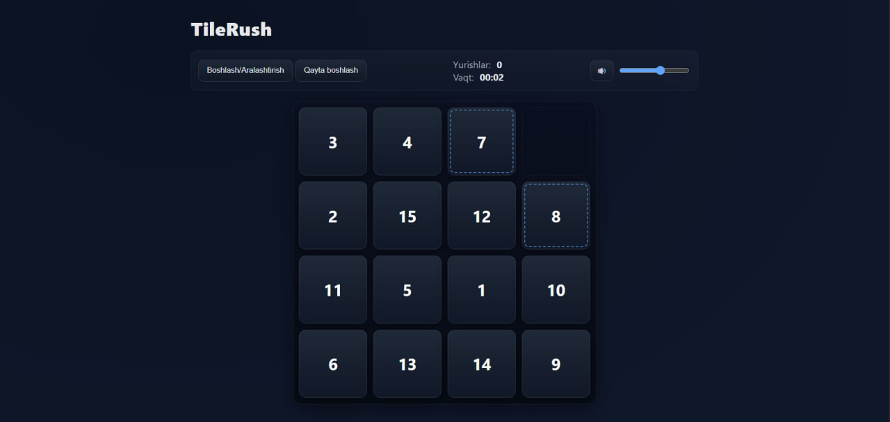 TileRush Puzzle Game skrinshot